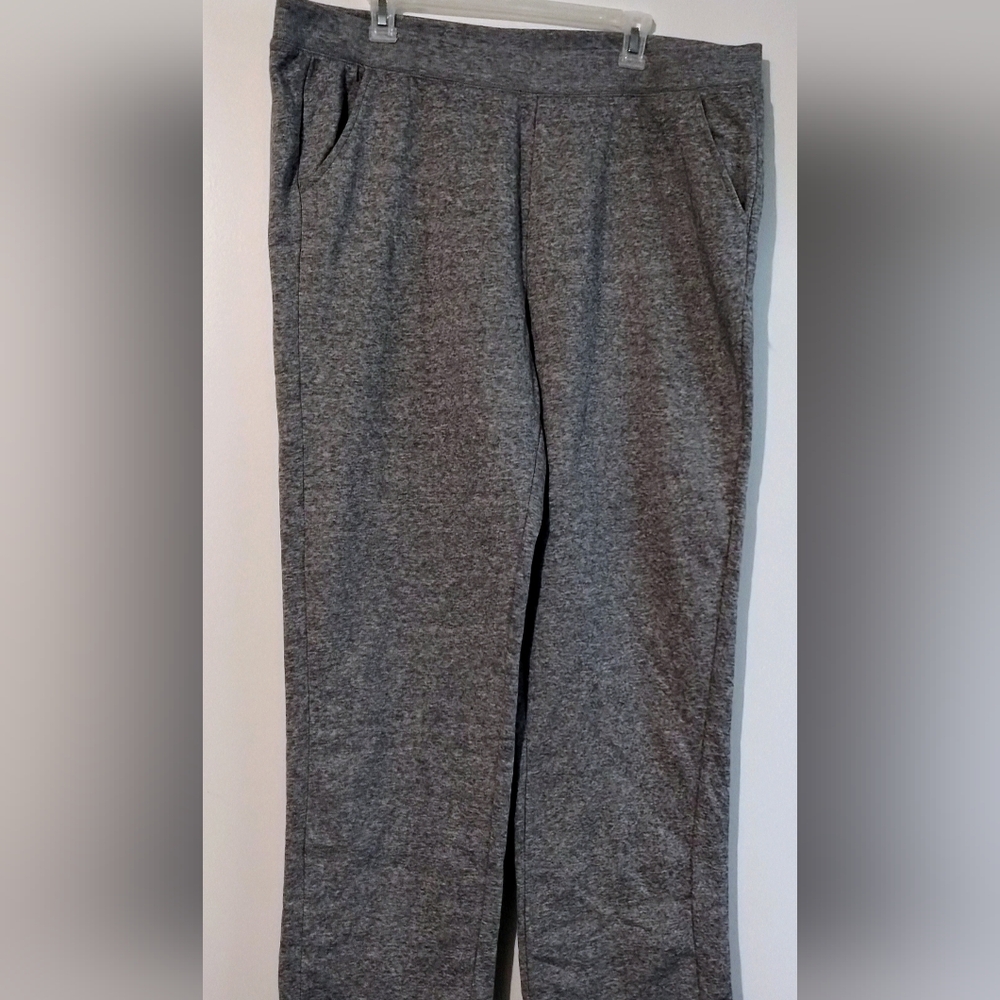 Athletic Works Gray Sweatpants Comfortable Joggers